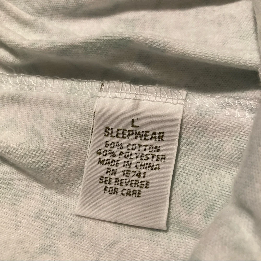 NWOT Vintage Karen Neuburger Pajama Top and Capri Set Size L